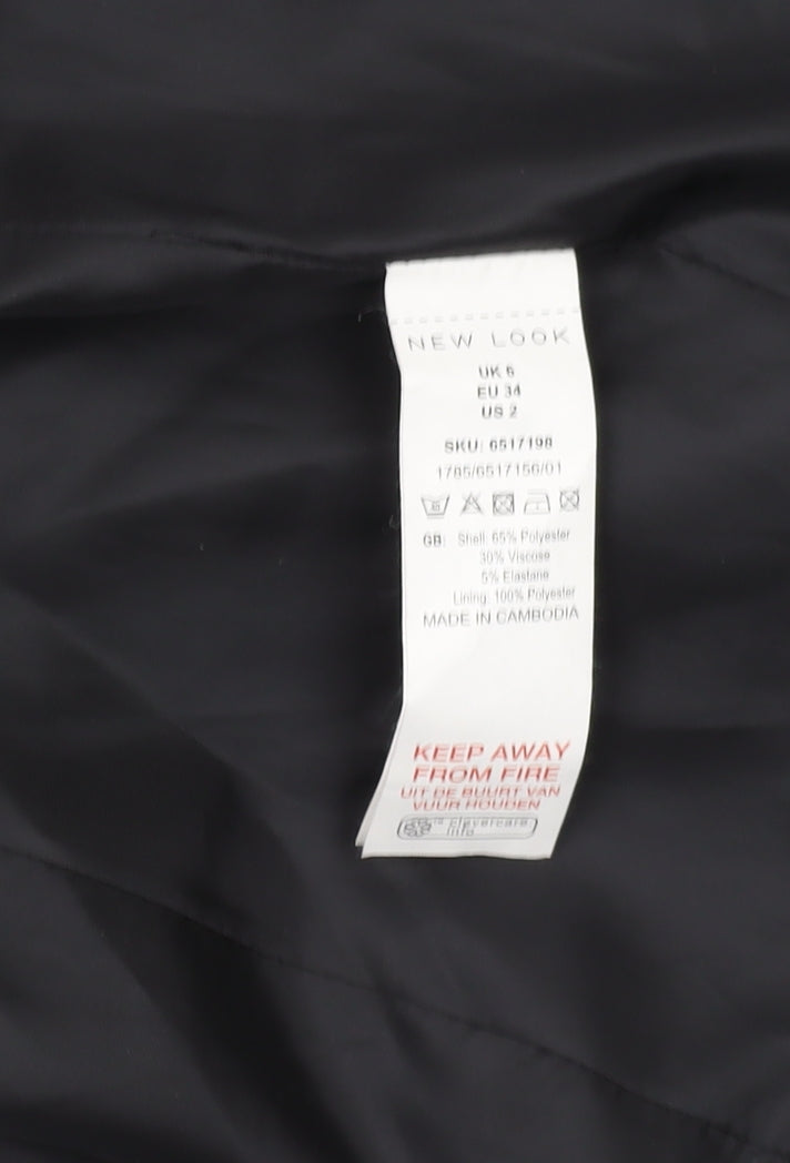 New Look Women's Black Shawl Blazer, Size 6, Slim Fit