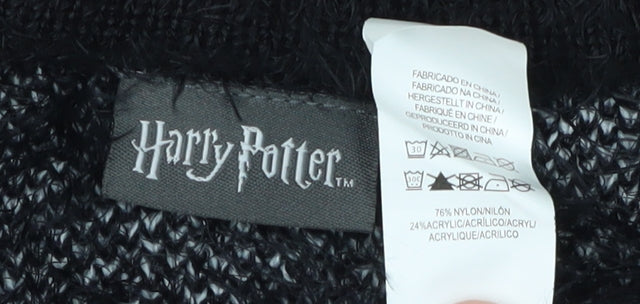 Womens UK Size XS Harry Potter Black Pullover Jumper