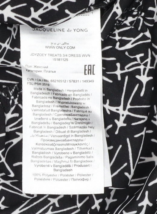 Jacqueline de Yong Women's Black Shirt Dress Size 8