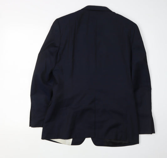 Mens UK Size 36 White Label Regular Blue Suit Jacket