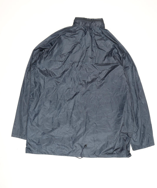 Mens UK Size XL BDRI Weatherproof Blue Windbreaker Coat
