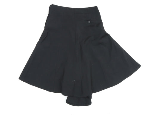 H&M Women's Black Flare Skirt, Size 8, Excellent Condition