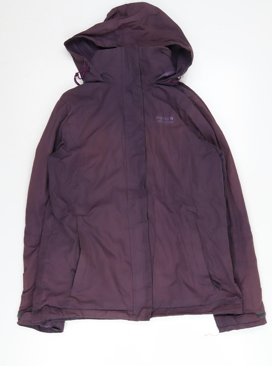 Womens UK Size 14 Regatta Purple Parka Coat