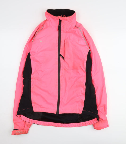 Additional front view of Mountain Warehouse Women's Pink Windbreaker Jacket, size 10