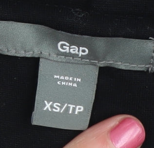 Gap Women's Black XS Knee Length Sheath Dress