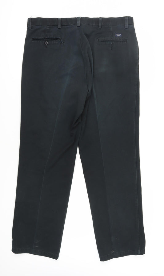Dockers Men's Black Chino Trousers Size 40 Classic