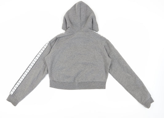 Ellesse Women's Grey Full Zip Hoodie Size 10