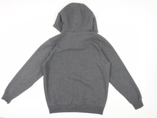 Mens UK Size L SoulCal & Co Grey Pullover Hoodie