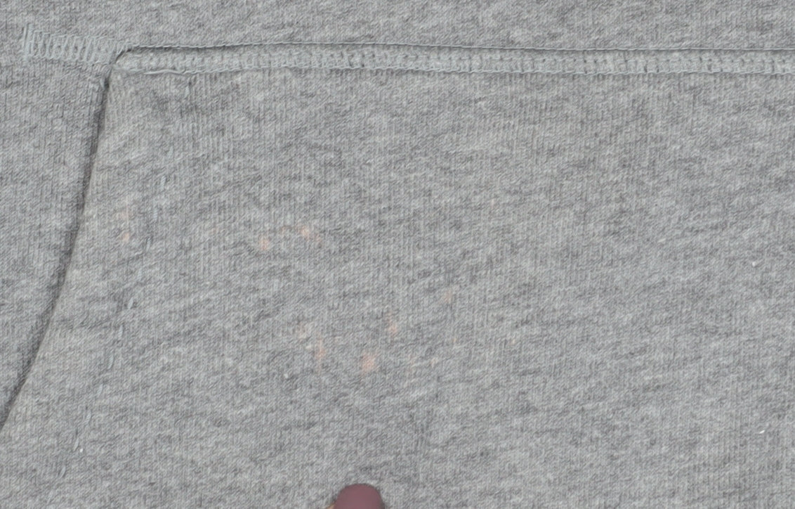 Womens UK Size 10 Jack Wills Grey Pullover Hoodie