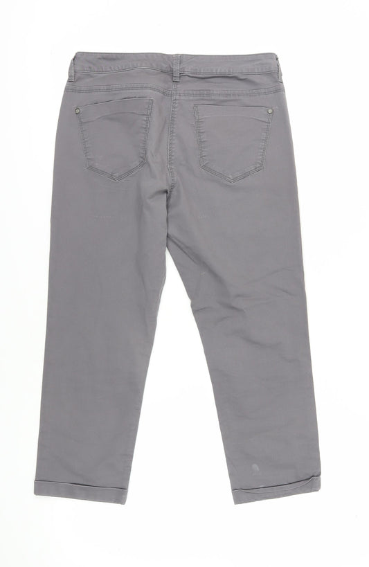 Sandwich Women's Grey Cropped Jeans Size 10