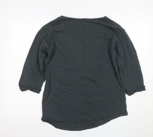 Womens UK Size 10 NEXT Black T-Shirt