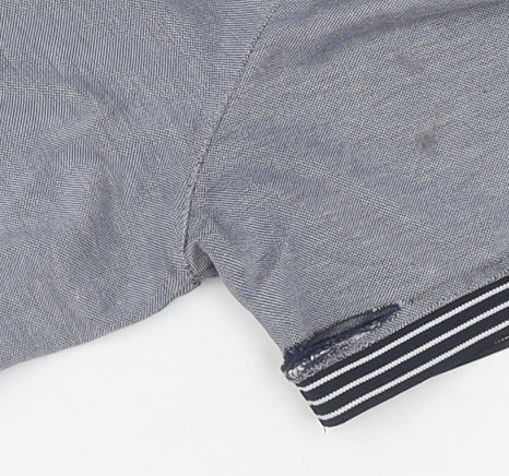 Ted Baker Men's Grey Polo Shirt L - Short Sleeve Collared