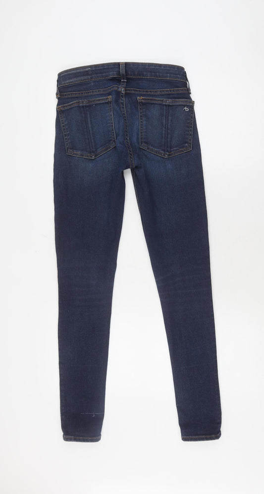 rag & bone Women's Blue Skinny Jeans Size 25