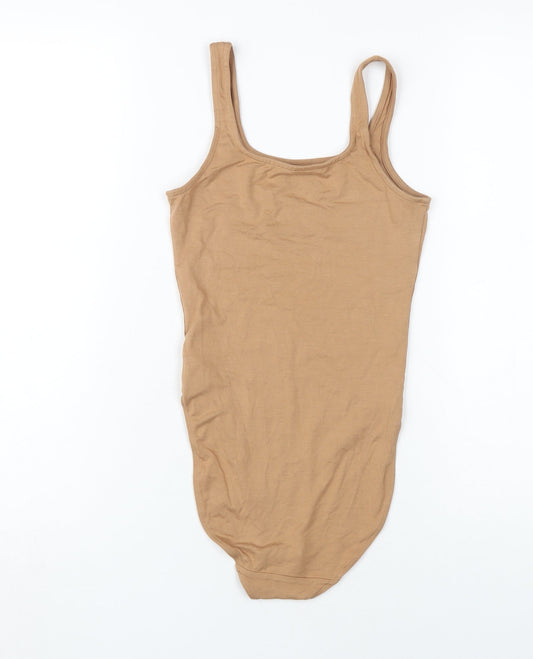 Marks and Spencer Women's Brown Bodysuit Size 8