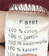 Lacoste Men's Red Polo Shirt - Medium, Collared, Logo