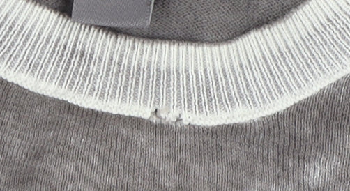 Womens UK Size 12 H&M Grey Pullover Jumper