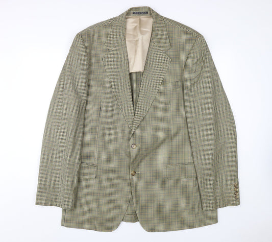 Mens UK Size 44 Austin Reed Regular Brown Suit Jacket