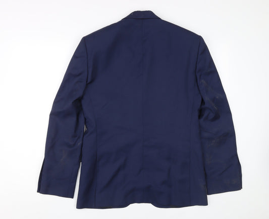 Mens UK Size 36 Jaeger Regular Blue Suit Jacket