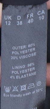 Womens UK Size 12 Eastex Grey Basic Jacket