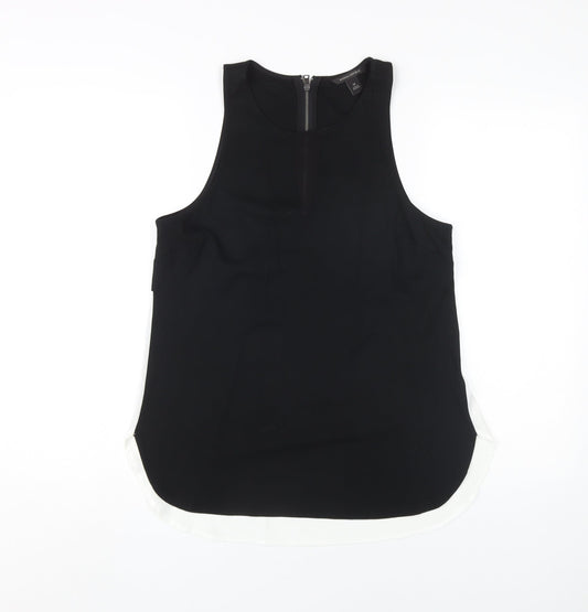 Womens UK Size M Banana Republic Black Tank