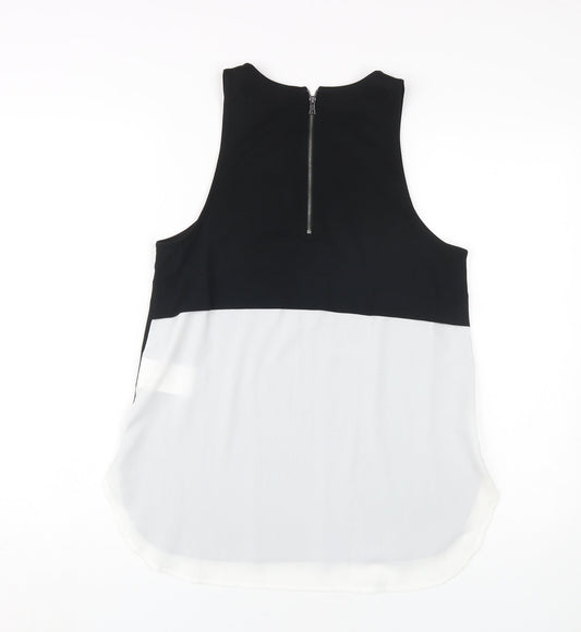 Banana Republic Women's Black Colourblock Tank