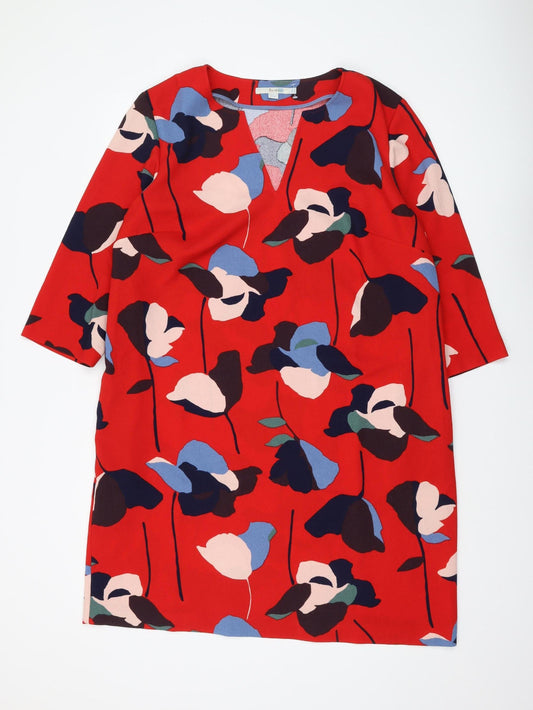Additional front view of Boden Women's Multicoloured Shift Dress, size 10