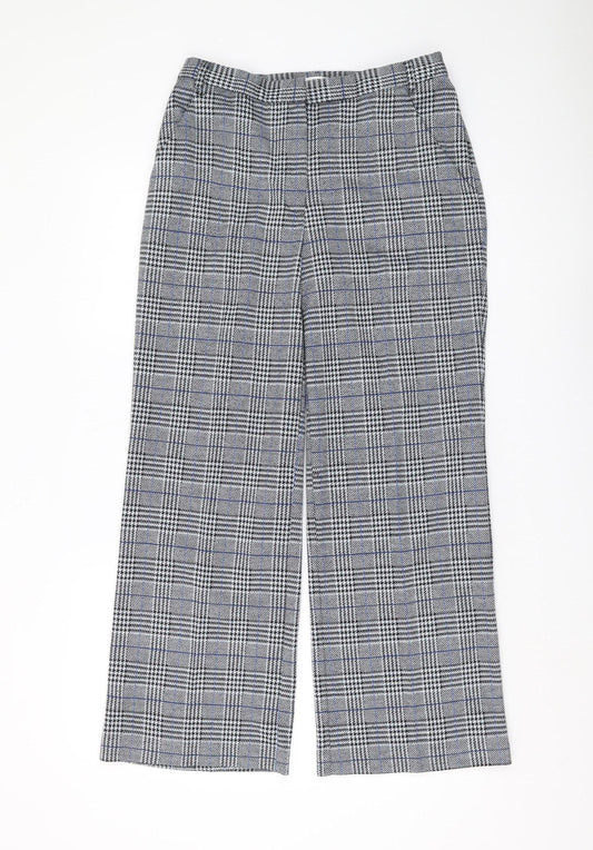 Womens UK Size 12 Damart Regular Fit Dress Pants Multicoloured Trousers