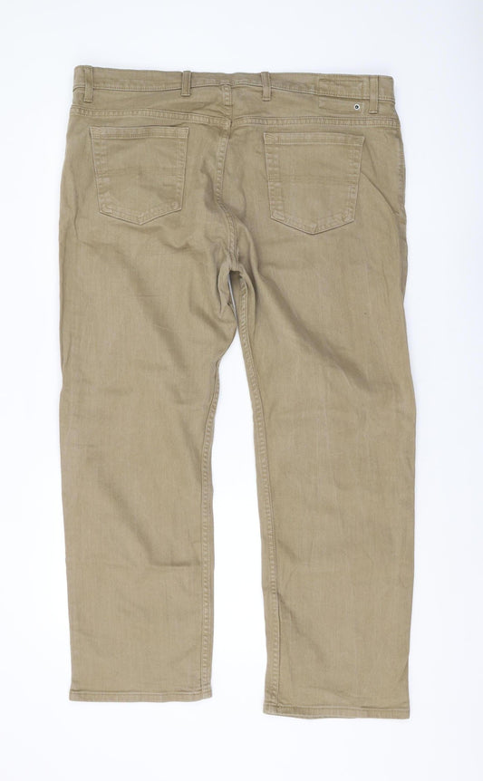 Marks and Spencer Beige Straight Men's Jeans XL