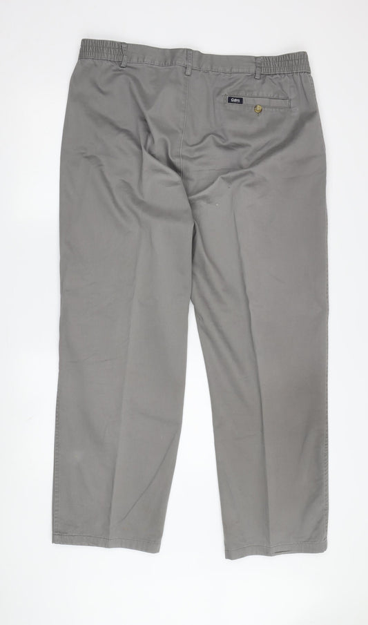 Cotton Traders Men's Grey Chino Trousers 38