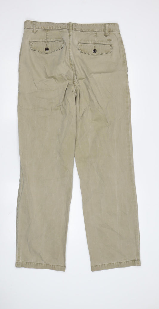Dockers Men's Beige Chino Trousers, Size 32, Casual