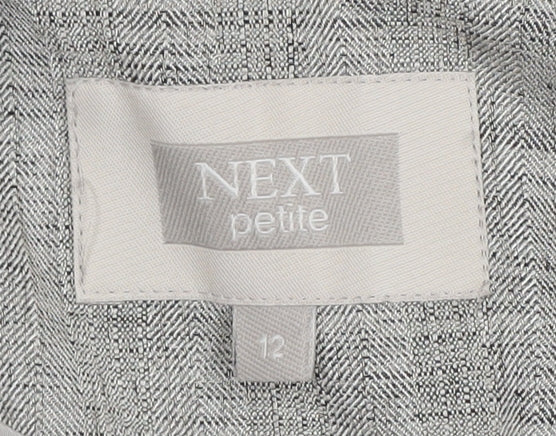 Next Women's Grey Blazer Petite Size 12
