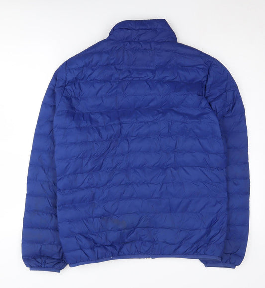 Armani Jeans Men's Blue Puffer Jacket M