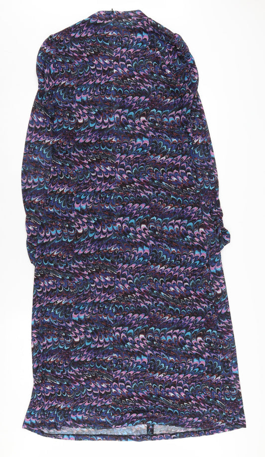 Oliver Bonas Women's Multicoloured Sheath Dress Size 12