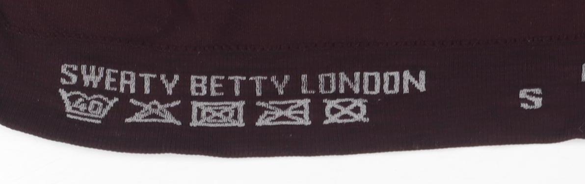 Sweaty Betty London Women's Brown Crew Neck Pullover S