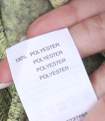 Damart Women's Green Button Knit Jacket S