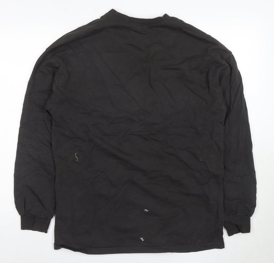 H&M Unisex Black XS Pullover Sweatshirt