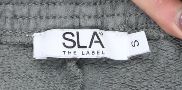 SLA The Label Women's Grey Sweatpants, Size S, Cotton
