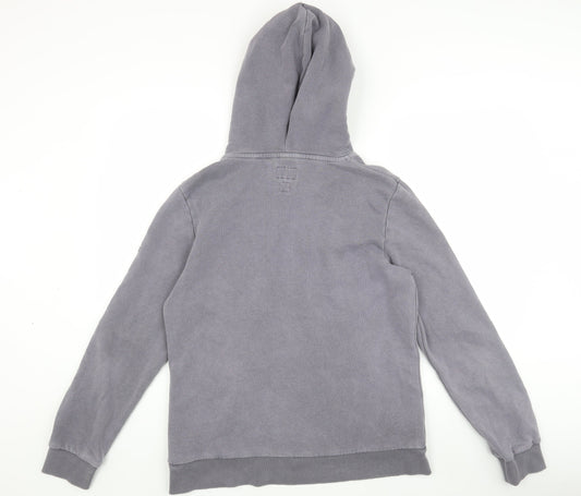 Superdry Women's Grey Pullover Hoodie - L, Casual Style