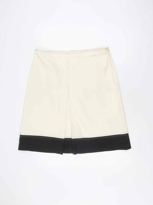 Coast Women's Ivory Pencil Skirt Size 16 - Elegant & Chic