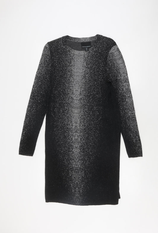 Womens UK Size M Cynthia Rowley Black Pullover Jumper