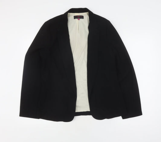 Womens UK Size 14 New Look Regular Black Blazer