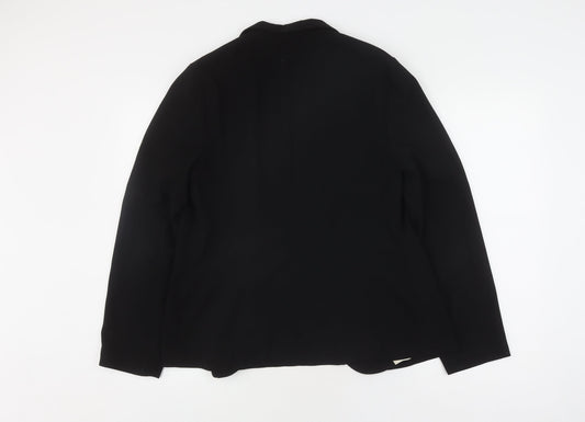 New Look Women's Black Blazer Size 14