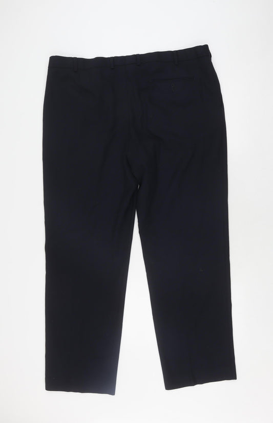 Marks and Spencer Men's 34 Blue Dress Pants