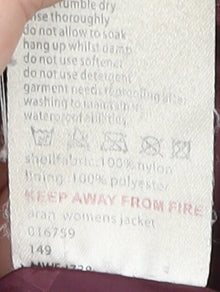 Mountain Warehouse Women's Red Hooded Jacket Size 14