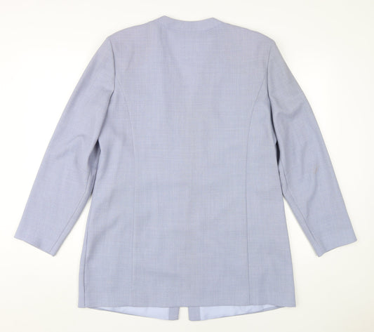 Jacques Vert Women's Blue Blazer Jacket UK 14