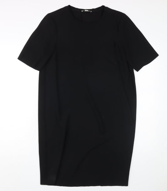 Whistles Women's Black Shift Dress - Size 8