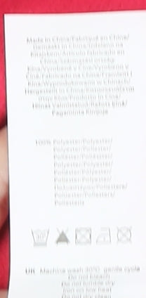 Gelert Women's Red Henley Sweatshirt, Size 8, Lightweight