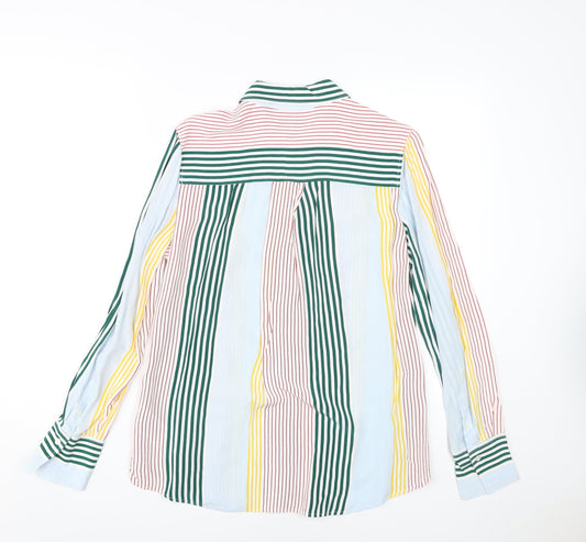 Womens UK Size 6 Tommy Hilfiger Multicoloured Button-Up