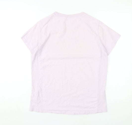Champion Women's Pink T-Shirt, Size S, Casual Style