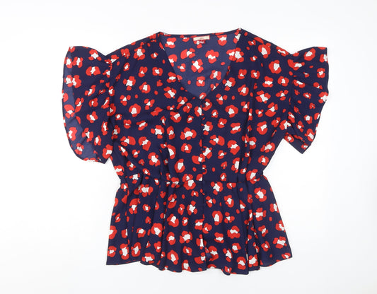 Additional front view of Joe Browns Women's Multicoloured Floral Blouse, size 14